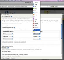IP Geolocation V&M location differentiator configuration panel